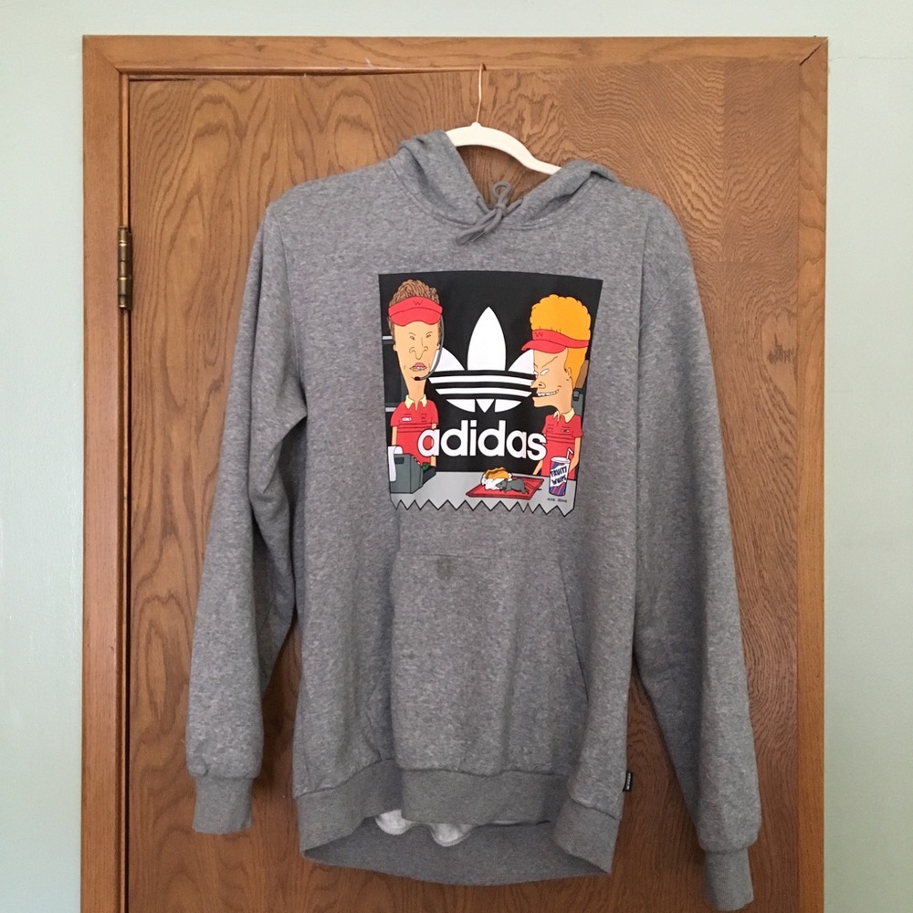 Limited Edition Beavis & Butthead/Adidas Hoodie